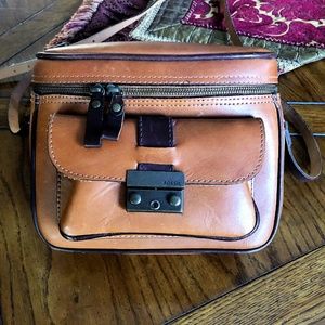 Leather Vintage Fossil camera bag